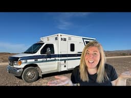 Beginning Building A 90’s Ambulance into a Camper!