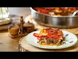 Low carb Moussaka without bechamel