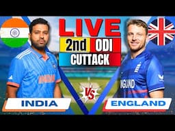 🔴 Live: India vs England 2nd ODI, Live Match Score & Commentary | IND vs ENG, England batting