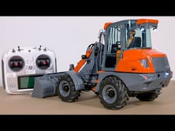 PRESENTATION LESU MCL8 AOUE RC HYDRAULIC COMPACT WHEEL LOADER, RTR, SOUND, LIGHTS, FLYSKY FS- i6S