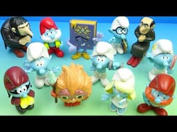 2025 THE SMURFS set of 12 BURGER KING MOVIE COLLECTIBLES VIDEO REVIEW