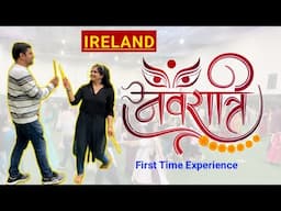 First Garbha Night Experience 2024/ IRELAND/ CORK/ Dandiya Night/ Navratri Celebrations