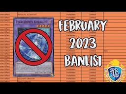 The February 2023 Yu-Gi-Oh! Banlist in 1 Minute!