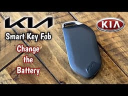 KIA Key Fob Battery Replacement DIY - Smart Key - Telluride and Sorento - Change the Battery