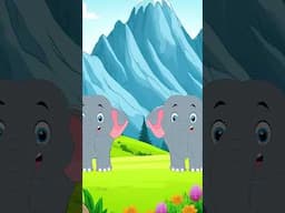 The Elephant Song For Kids I Kids Songs And Nursery Rhymes For Kids #shorts #ytshorts #kids