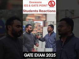 GATE 2025 exam review #engineeringentranceexam #crackexam #crackgate