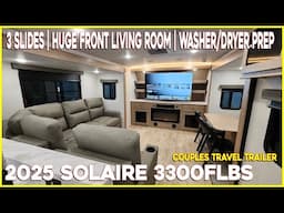 HUGE Front Living Room! 2025 SolAire 3300FLBS Travel Trailer at Couch's RV Nation at RV Wholesaler