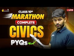 Live Marathon Complete Civics | Complete Revision Class 10 SST | CBSE Session 2025 | Digraj sir