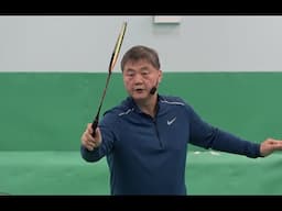 Badminton The Right Ready Grip 4 How To Change Grip The Wrong and Right Way