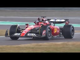 Charles Leclerc & Lewis Hamilton testing at Fiorano circuit with Ferrari SF-23 *Pre-season 2025*