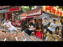 Chinese guy dancing with food meme | Compilation Douyin