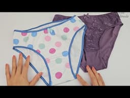 Easiest way to sew panties without pattern | Sewing ideas