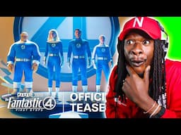 The Fantastic Four: First Steps | Official Teaser (REACTION)