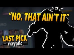 How to pick WINNING heroes - ft. rkryptic | Last Pick #1