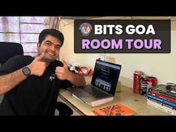 My BITS Goa Hostel Room Tour ✨