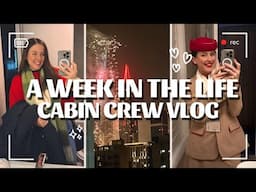 WEEK IN THE LIFE - INDIA, SWITZERLAND, STANDBY IN DUBAI | Emirates Cabin Crew Flight Attendant Vlog