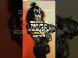 Ces stars refusent de léguer leur fortune à leurs enfants (Partie 2)