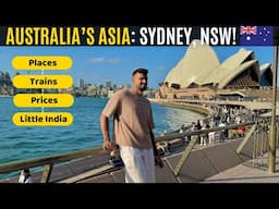 Exploring Sydney: Places, Trains, Prices & Little India! 🇦🇺