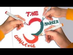 THE 3 MARKER CHALLENGE!!🔥😵