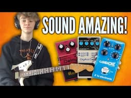 How to use a DELAY PEDAL to sound great on Guitar