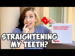 Straightening my teeth in quarantine?