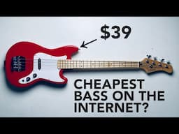 I bought the cheapest bass on the internet! It was....