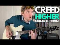 Higher by Creed Guitar Tutorial - Guitar Lessons with Stuart!