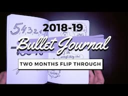 My Bullet Journal Flip Through | TWO MONTHS IN MY JOURNAL