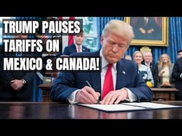 Trump’s 30-Day Tariff Delay: Mexico & Canada Shake Up Trade!  Electric Vehicles, Energy, Trade Wars!