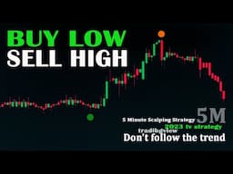 5 Minute Scalping Strategy With The Best indicators on Tradingview  - Buy Low Sell High