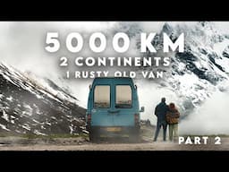 EPIC 5000km Journey Across Eurasia Pt. 2 | Armenia to England in a £1000 Van | Van Life Adventure