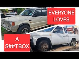 Kingatow Crew #191 everyone loves a s**t box nissan navarra utte and 4x4 ford couier live on