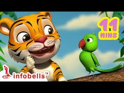 Chitti Chilakamma Amma Kottinda | Telugu Baby Songs & Rhymes  | Infobells #telugurhymes #babysongs