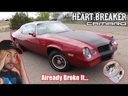 I DESTROYED this car... 1979 Camaro Project