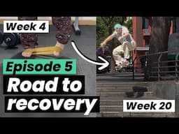 Why skateboarding IS an essential rehab tool for ankle sprains | Road to recovery ep.5