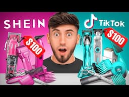 $100 Shein VS $100 TikTok Barber Kit!