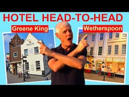 WETHERSPOON or GREENE KING? Who has the best pub-owned hotel? A pub head-to-head in Worcester.