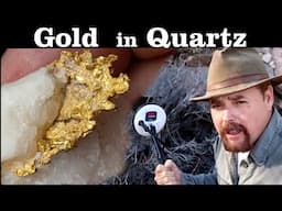 I Found GOLD in a Quartz Vein