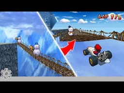 Finishing My Cool Cool Mountain Mod for Mario Kart DS [Track Revamp]