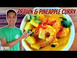 Prawn and Pineapple Curry | nyonya curry recipe