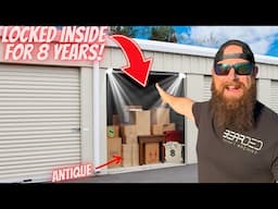 They bought ALL NEW items and locked them up for 8 years!