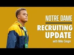 Notre Dame recruiting update with Mike Singer: LATEST Fighting Irish intel | new commit, takeaways