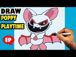 How to Draw POPPY PLAYTIME - Rabie Baby