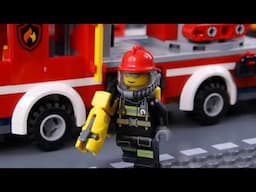 LEGO City Firefighters Putting out Fires 🔥 STOP MOTION LEGO | Billy Bricks Compilations