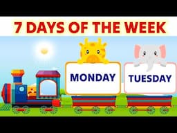 Days of the Week | Educational Video for Kids | Learning Video for Toddlers | #daysoftheweek