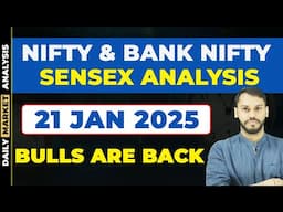 NIFTY PREDICTION FOR TOMORROW | 21 JANUARY | BANK NIFTY PREDICTION| NIFTY LIVE TRADING| NIFTY EXPIRY