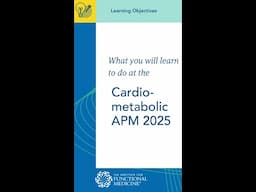 Cardiometabolic APM Learning Objectives