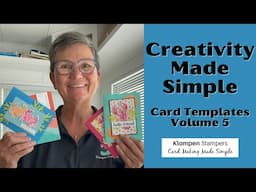 Creativity Made Simple Vol. 4 | Create Cards The Easy Way With Templates