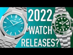 Watch Predictions for 2022?!? – Releases & Trends