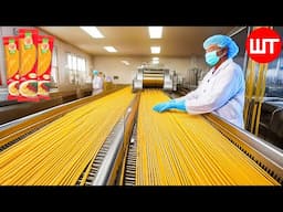 How Spaghetti is Made - Pasta Factory | Food Factory